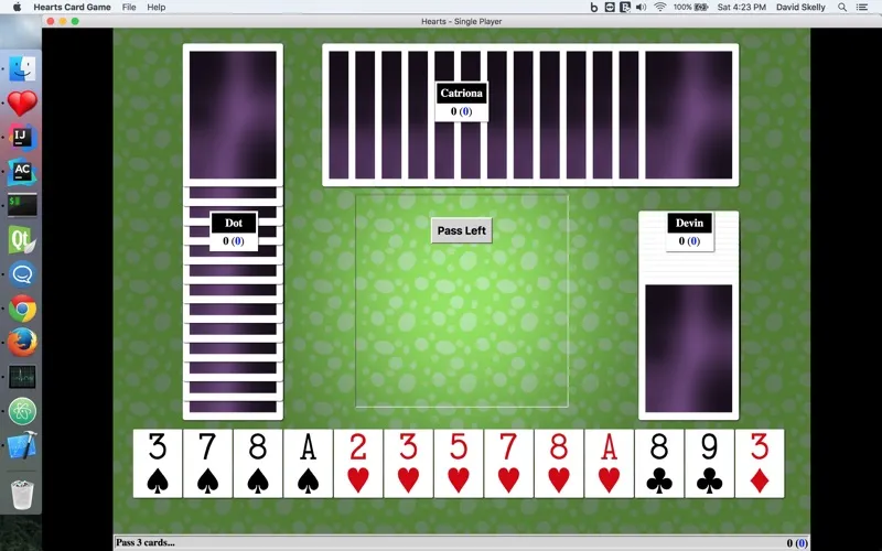 Hearts Card Game Screenshots