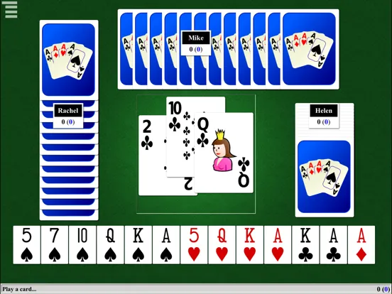 Tangkapan layar Hearts Card Game! iPad 