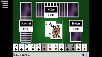 Tangkapan layar Hearts Card Game!