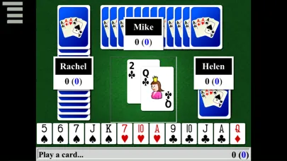 Tangkapan layar Hearts Card Game!