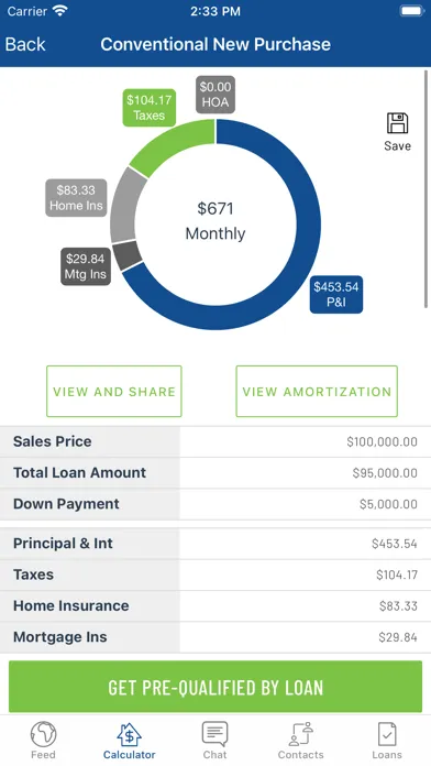 Capturas de pantalla de DSLD Mortgage