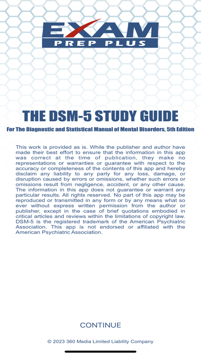 DSM-5 Exam Prep Plus Screenshots
