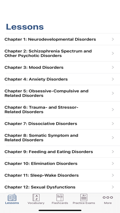 DSM-5 Exam Prep Plus Screenshots