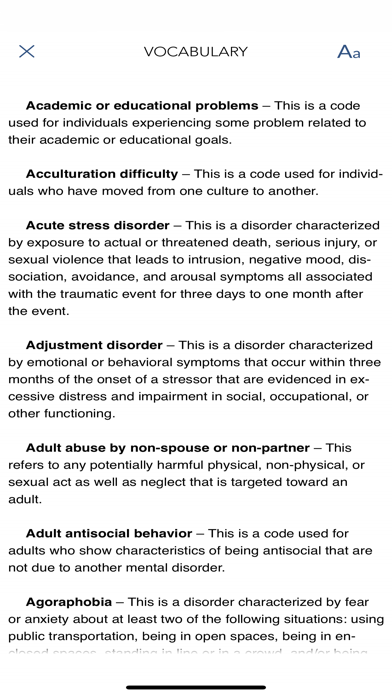 DSM-5 Exam Prep Plus Screenshots