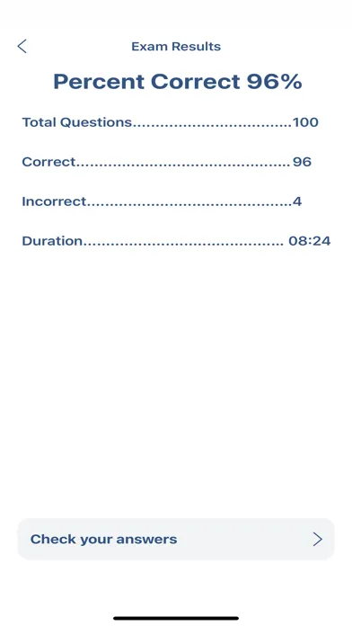 Ảnh chụp màn hình của DSM-5 Exam Prep Plus
