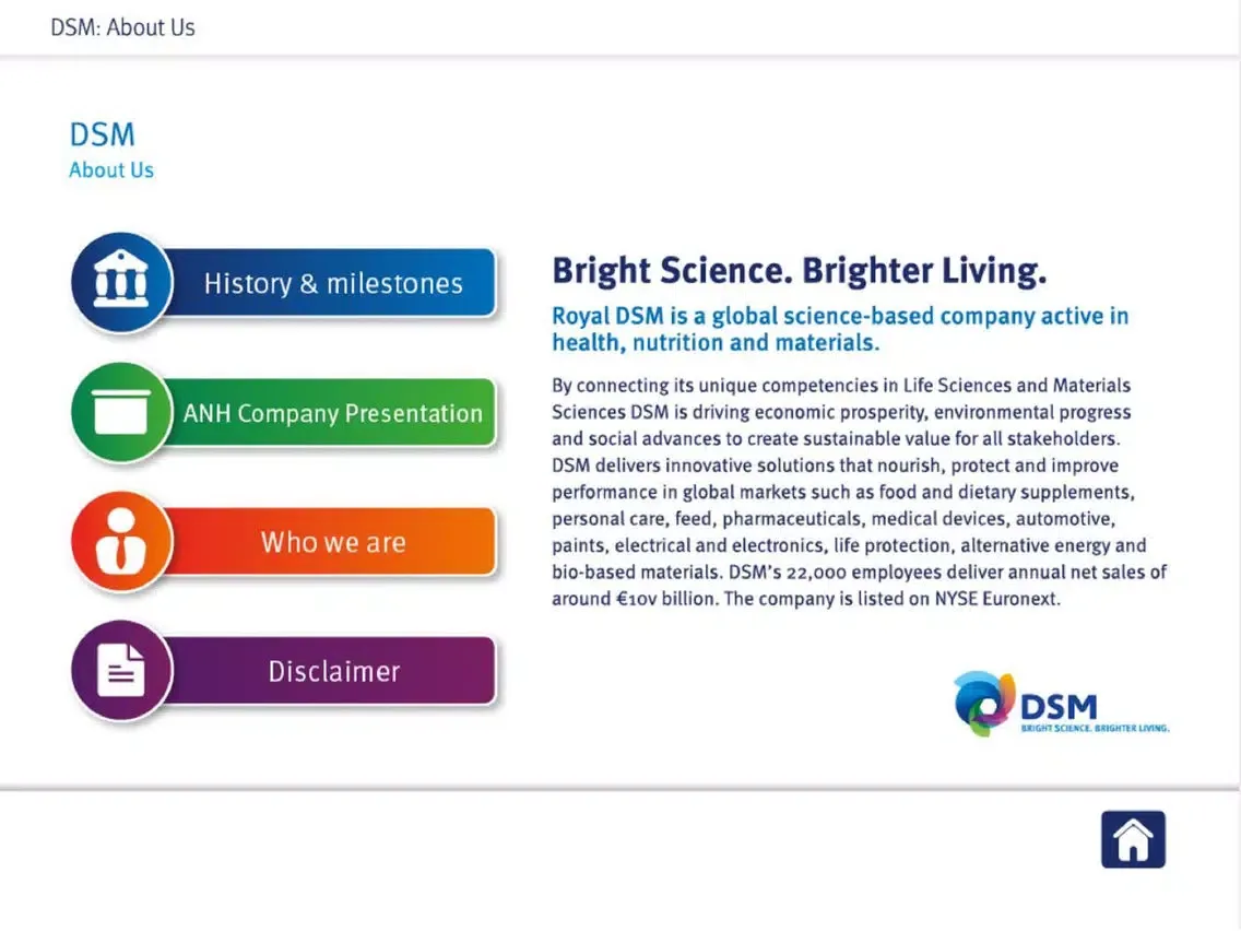 DSM ANH Product Support 2.0 iPad  سکرین شاٹس