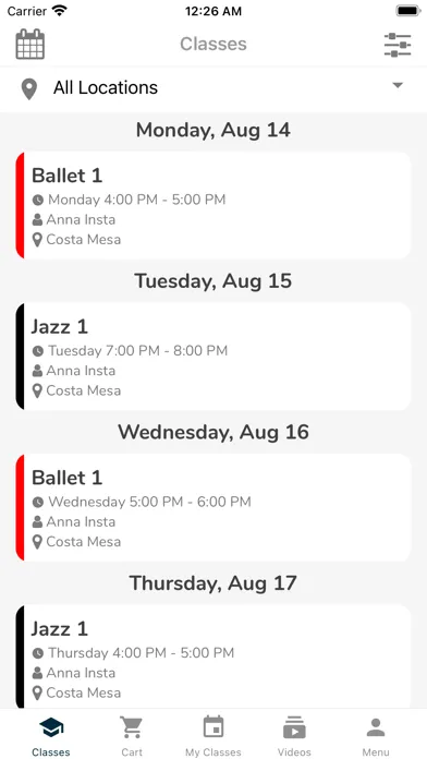 Dance Studio Manager স্ক্রিনশট