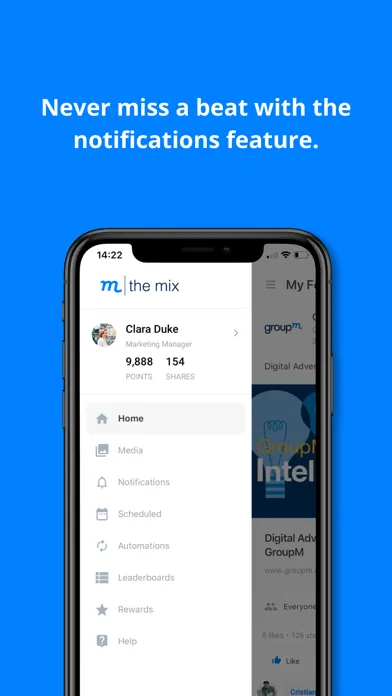Tangkapan layar GroupM - The Mix