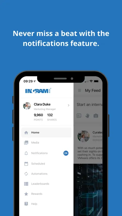 Tangkapan layar Ingram Micro Social