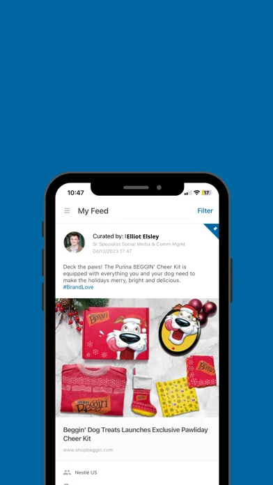 Ảnh chụp màn hình của We Are Nestlé