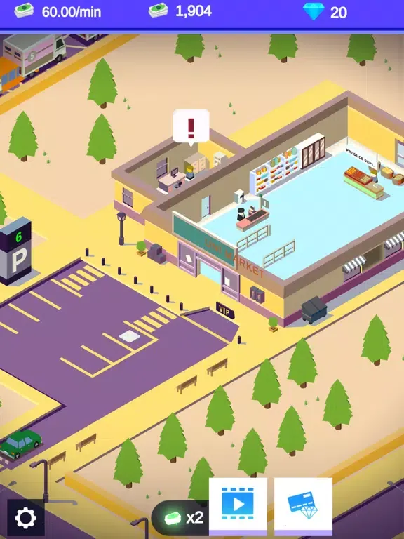 Capturas de tela do Idle Market - Idle Games iPad 