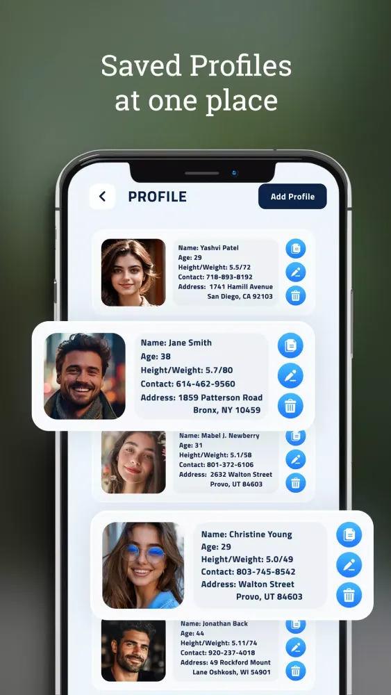 Tangkapan layar Marriage bio data maker