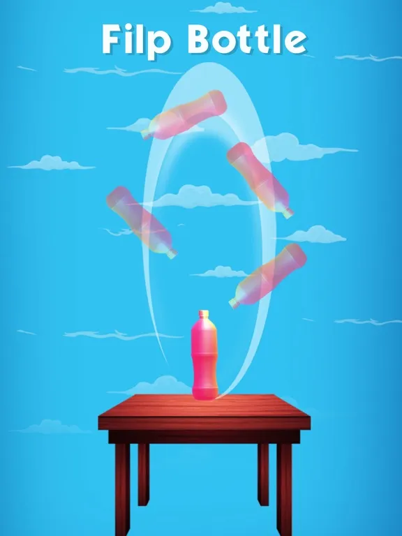 Tangkapan skrin Bottle Flipper 2K17 - bottle flip diving free game iPad 
