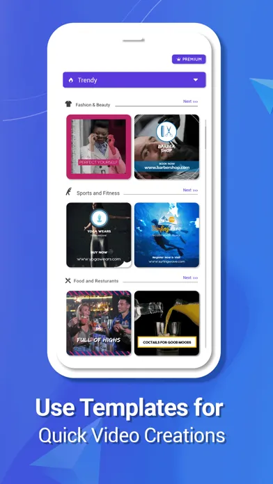 AVM - Advertising Video Maker स्क्रीनशॉट