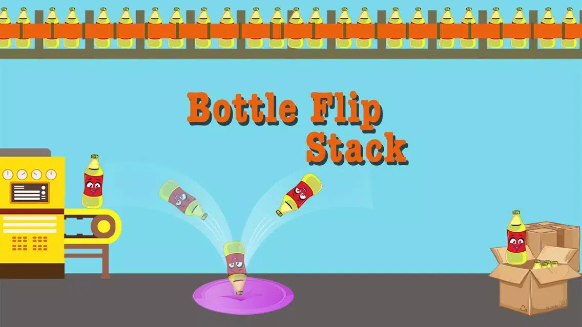 Bottle Flip Stack - Bottle flip diving free games سکرین شاٹس