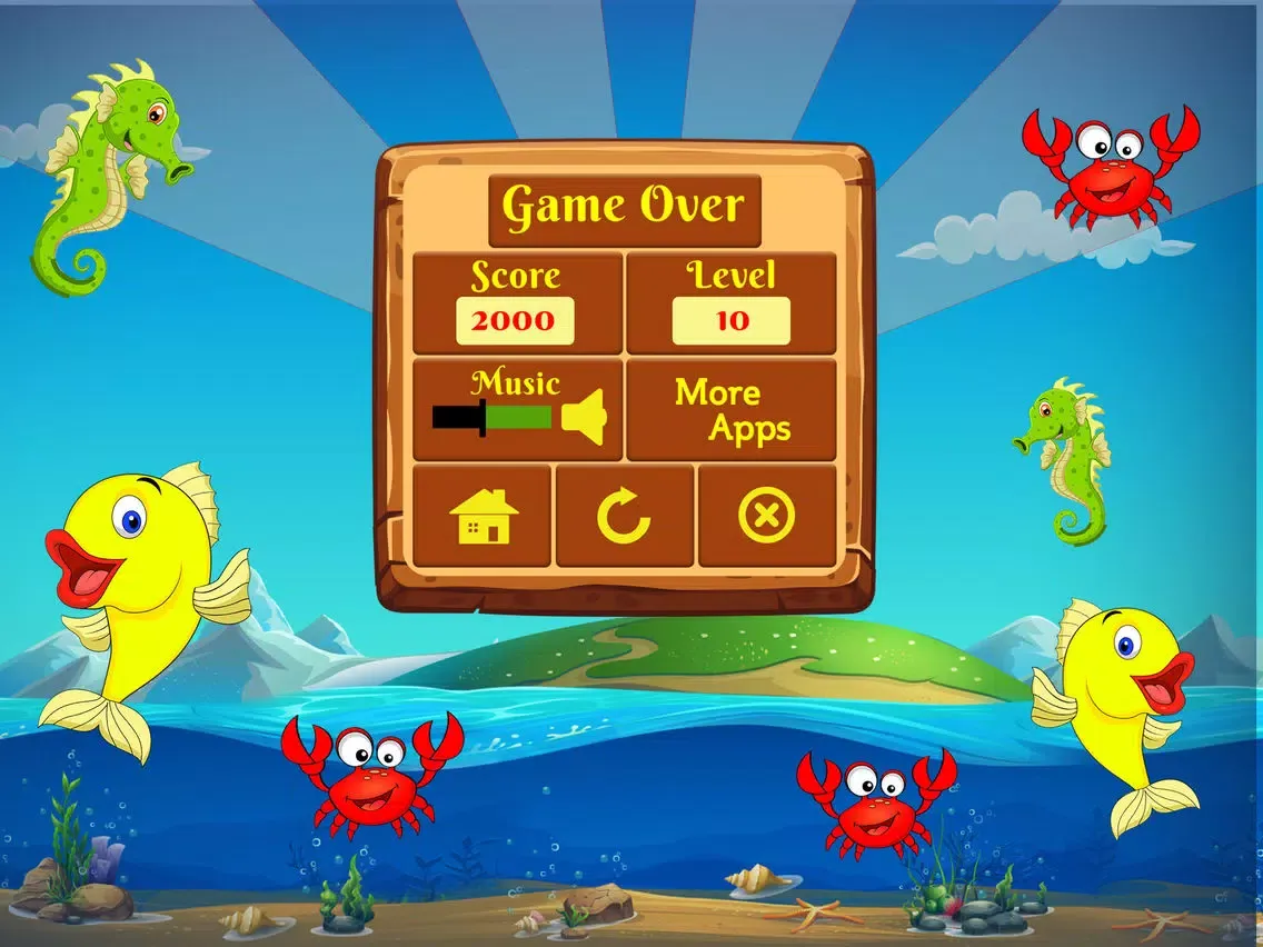 Fish Ninja - Be Ninja & cut flappy fish free Games iPad 應用截圖