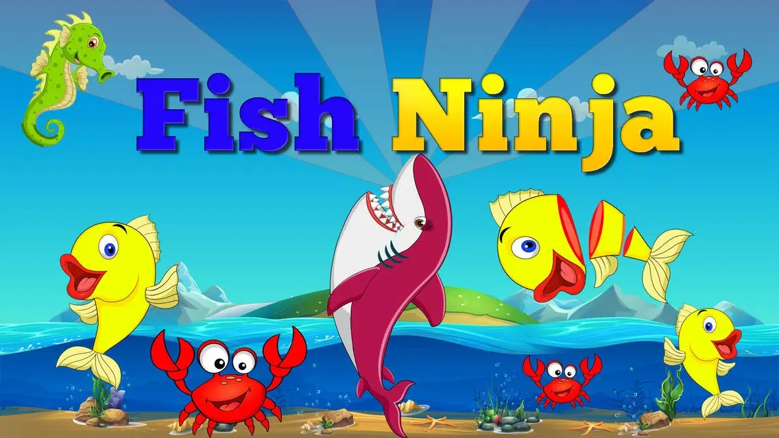Fish Ninja - Be Ninja & cut flappy fish free Games應用截圖
