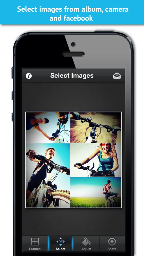 Ảnh chụp màn hình của PicCells - Photo Collage and Photo Frame editor