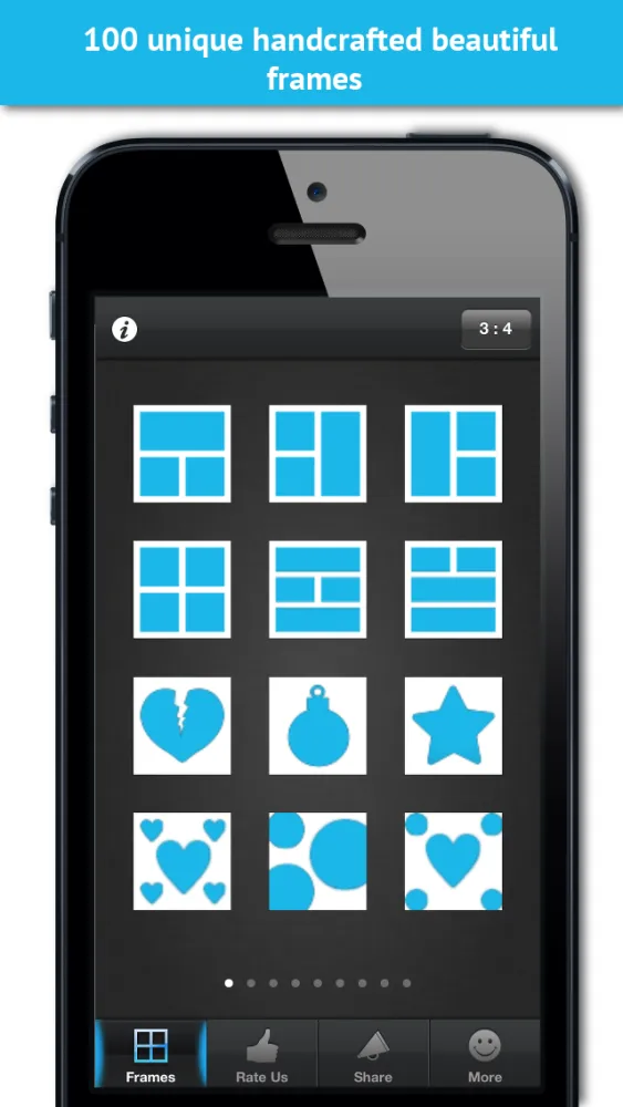 Ảnh chụp màn hình của PicCells - Photo Collage and Photo Frame editor