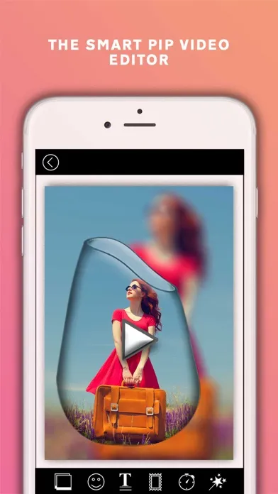 PIP Video Camera - selfie cam 스크린샷