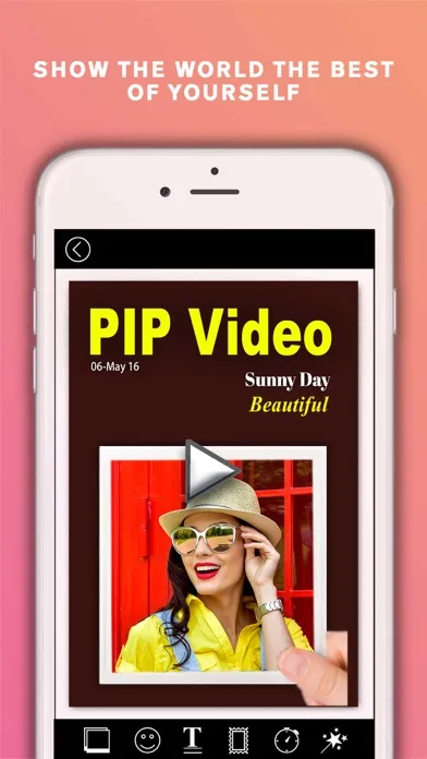 PIP Video Camera - selfie cam 스크린샷