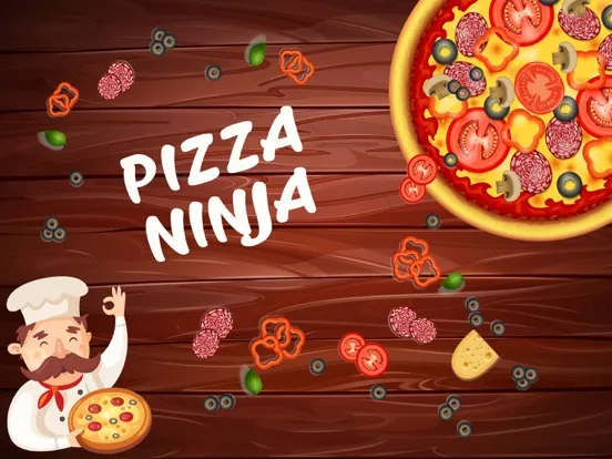 تصاویر Pizza Ninja - Be Ninja & Cut pizza top free games iPad 