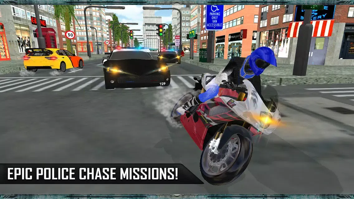 Capturas de pantalla de Crime City Police Car Chase: Auto Theft & Real Action Shooting Game