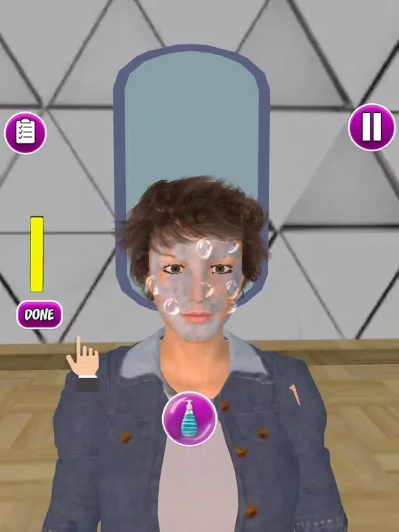 Captures d'écran de Hair Tattoo Barber Salon Games iPad 