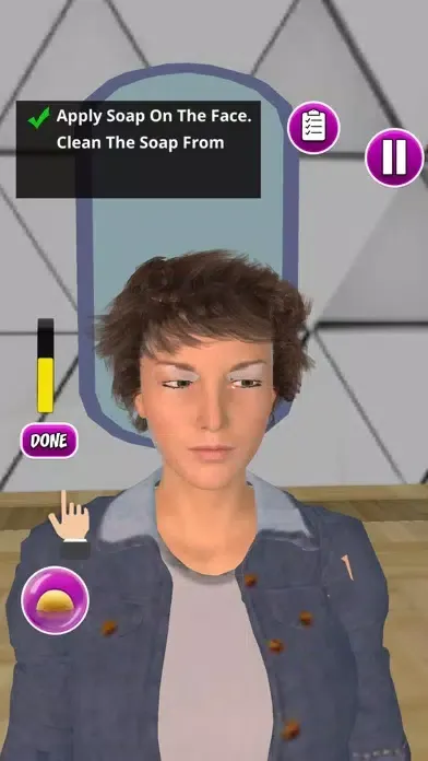 Captures d'écran de Hair Tattoo Barber Salon Games