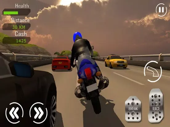 Bike Race Highway Traffic Rider 2017: Extreme Moto iPad  Ekran Görüntüleri