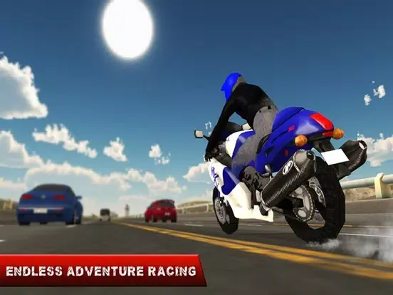Bike Race Highway Traffic Rider 2017: Extreme Moto iPad  Ekran Görüntüleri