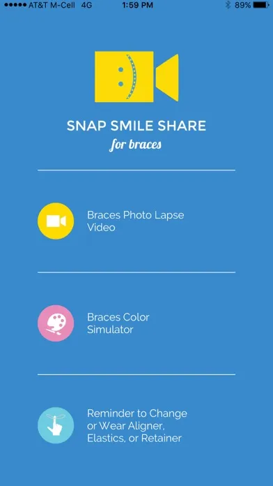 ภาพหน้าจอของ SNAP  SMILE  SHARE