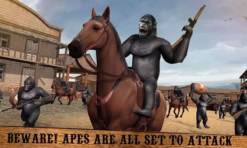 Zrzuty ekranu Angry Gorilla Cowboy Survival