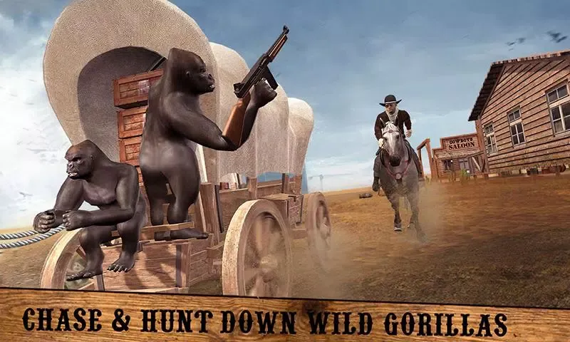 Zrzuty ekranu Angry Gorilla Cowboy Survival