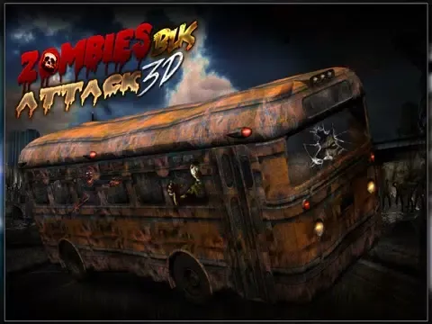 ภาพหน้าจอของ Crazy City Bus Catcher smash Zombie 3D Car Game iPad 