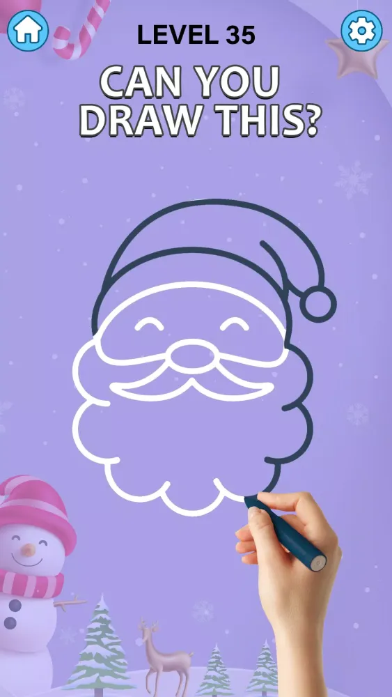 Draw One Line: Fun Puzzle Game Screenshots