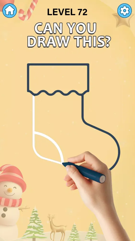 Draw One Line: Fun Puzzle Game Screenshots
