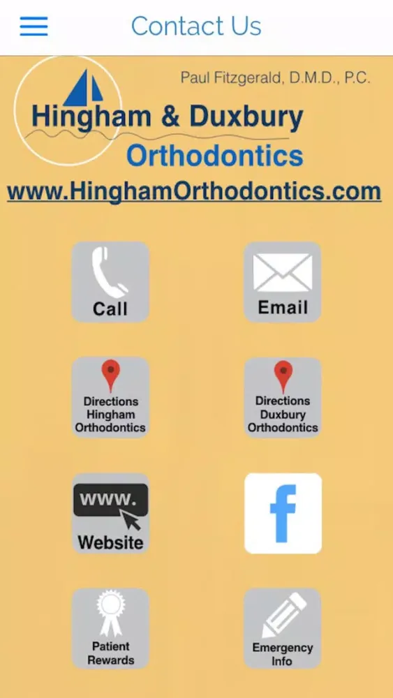Capturas de pantalla de Hingham & Duxbury Orthodontics