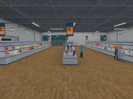 Capturas de tela do Grocery Shopping Game 3D iPad 