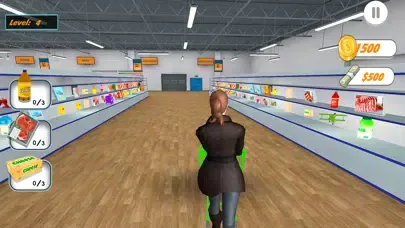 Capturas de tela do Grocery Shopping Game 3D