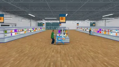 Capturas de tela do Grocery Shopping Game 3D