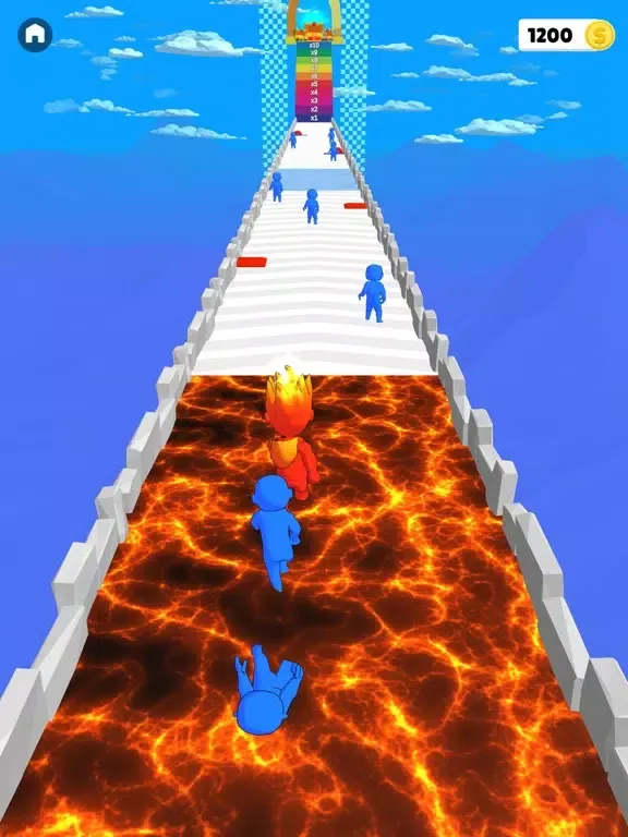 Crowd Run Survival Games iPad  Ekran Görüntüleri
