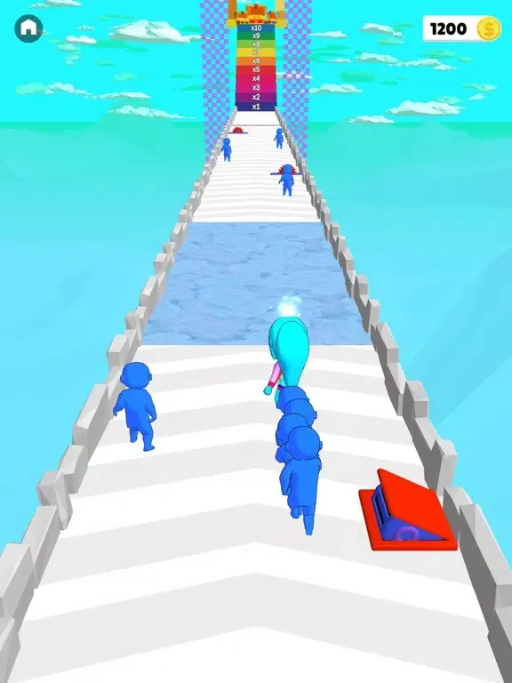 Crowd Run Survival Games iPad  Ekran Görüntüleri