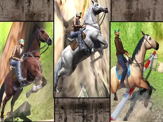 Скриншоты Wild Horse Hill Racer 3D Sim iPad 