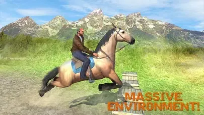 Скриншоты Wild Horse Hill Racer 3D Sim