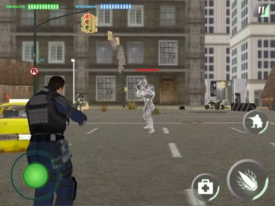Secret Agent Vs Alien Invasion: Empire Galaxy War iPad 應用截圖