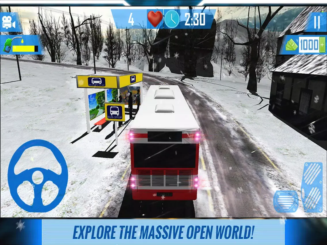 تصاویر Snow Hill Car & Truck Driving Mania Simulator Game iPad 