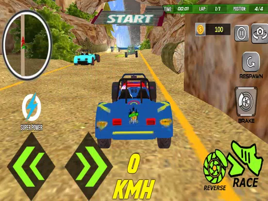 Beach Buggy Racing Adventure iPad  スクリーンショット