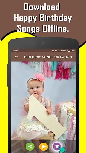 Captures d'écran de Happy Birthday Songs