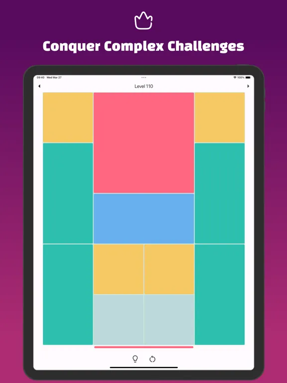 QuickSlide - Klotski Puzzle iPad 应用截图